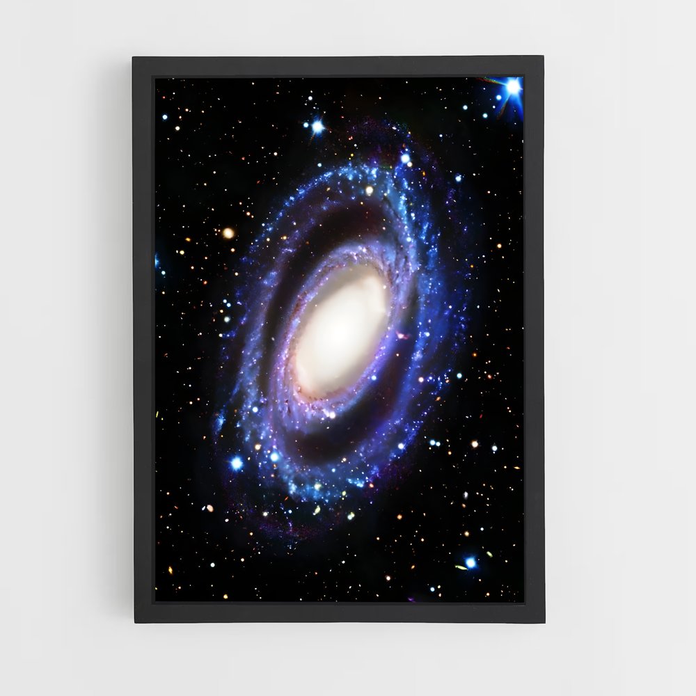 Poster Galaxie Barrée (vue 2)